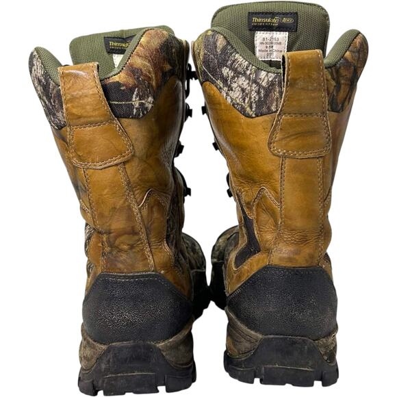 CABELAS Insulated Camo Hunting Boots Gore-Tex Supprescent Men\'s US 9.5W 81-2163 main image 7